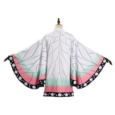 Kochou Shinobu White Buttetfly Kimono Robe Coat Only Cosplay Costume